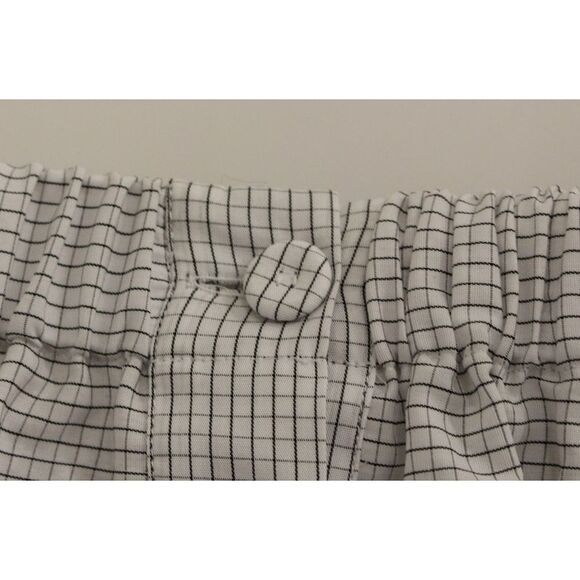 Andrea Incontri Mini Gingham Skirt Women White Skirts - Picture 5 of 6